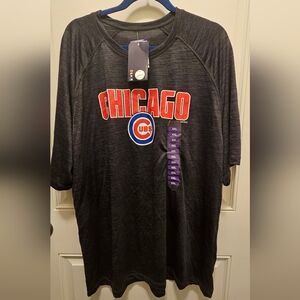 Chicago Cubs Black Unisex T-Shirt